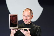 Steve Jobs bei der Präsentation